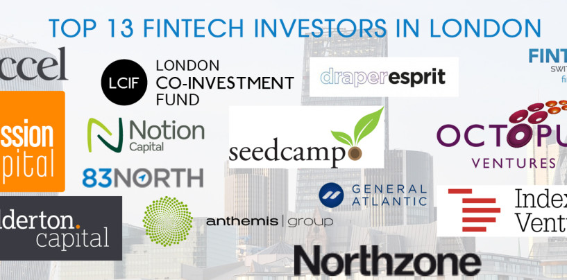 Top 13 Fintech Investors in London