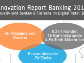 Infografik zum Innovation Report Banking 2016: Halten Banken mit den FinTechs Schritt?