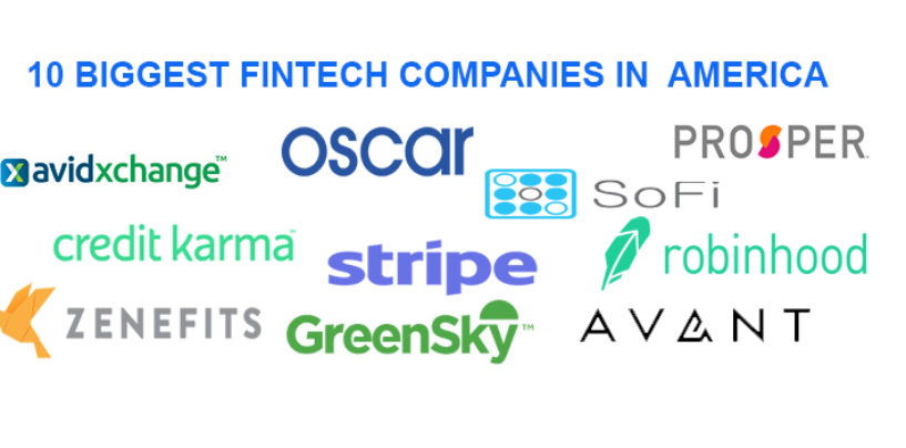 The 10 Biggest Fintech Companies In America