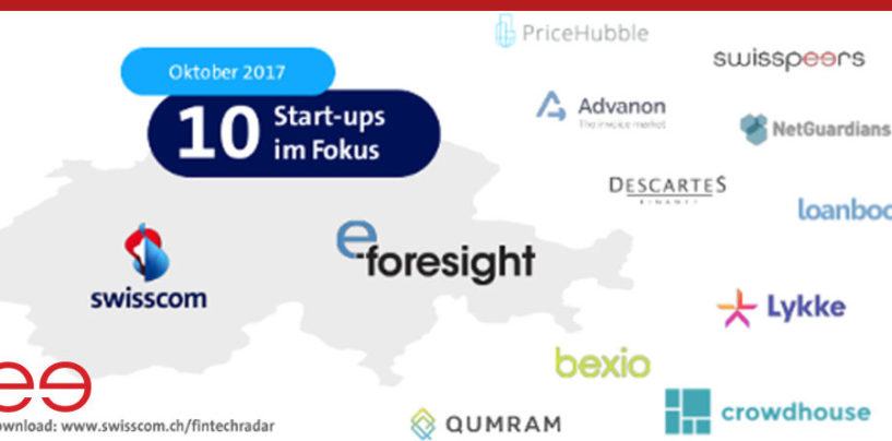 Fintech Start-Up Radar Von Swisscom – Die Top 10 Kurz Vorgestellt