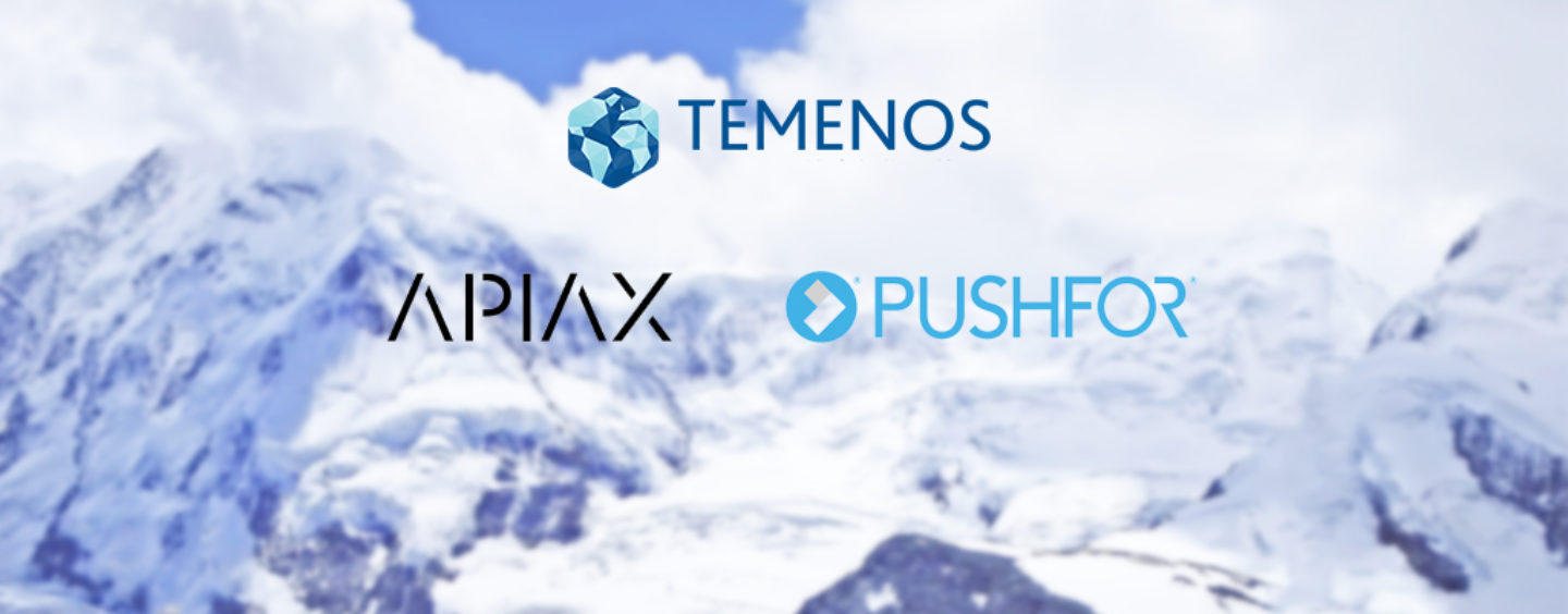 Apiax and Pushfor Go Live on the Temenos MarketPlace