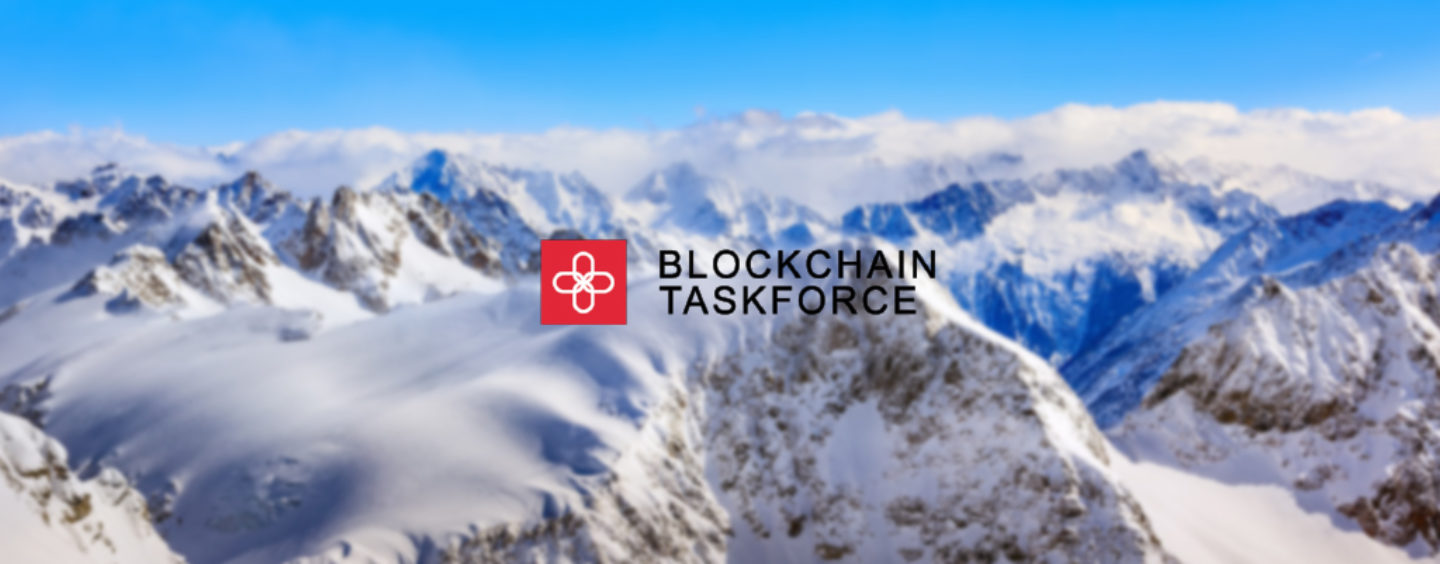 Swiss Blockchain Taskforce Recommendations for Regulation and Development of the Crypto Valley