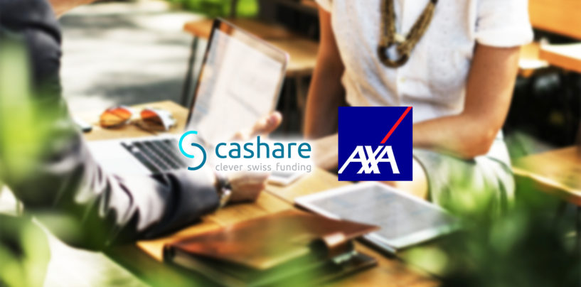 Kooperation von Crowdlending-Pionier Cashare und AXA Versicherung