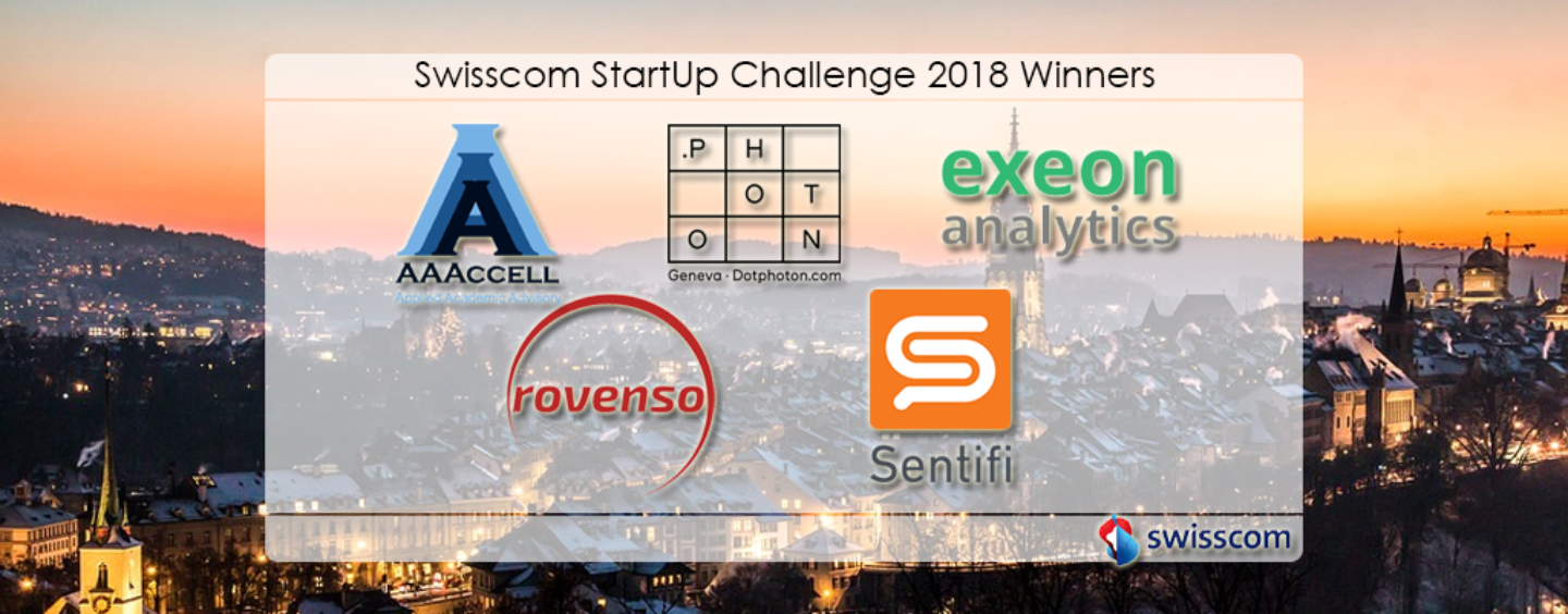 2 Fintech Startups Win Swisscom StartUp Challenge 2018