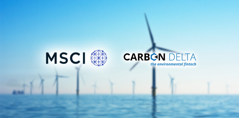 MSCI Acquires Swiss Fintech And Data Analytics Startup Carbon Delta