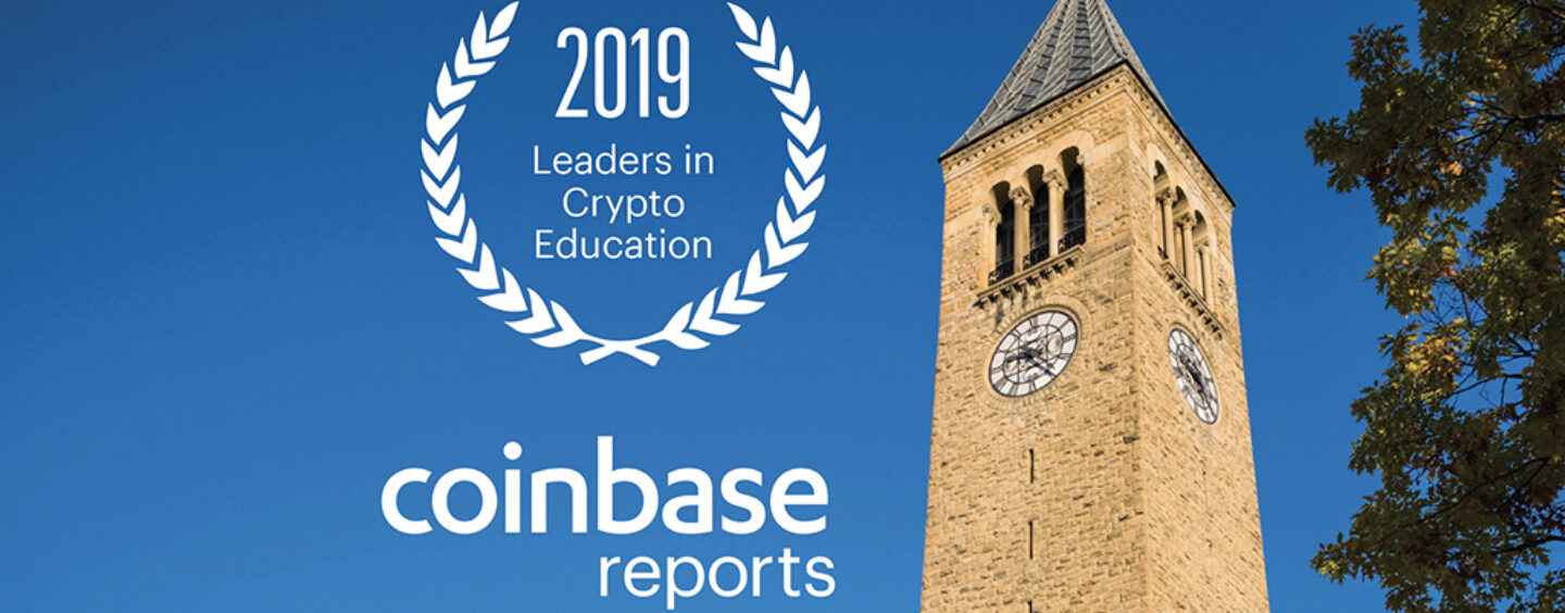 The 2019 Global Leaders in Crypto Education