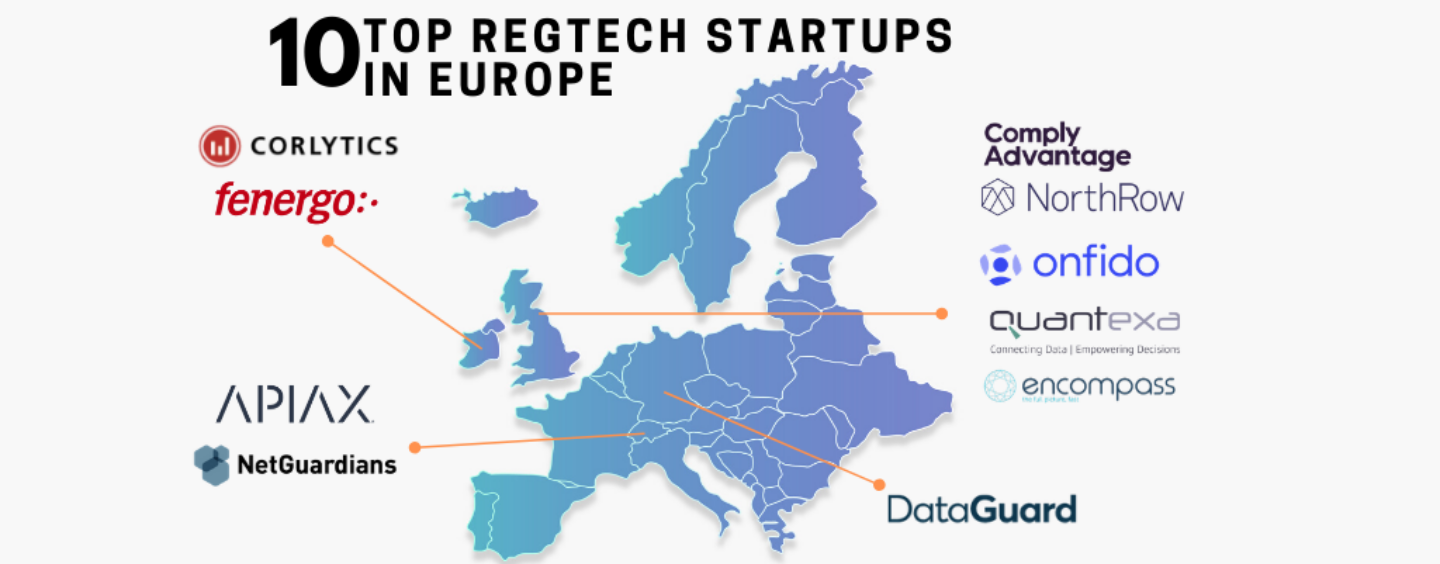 Top 10 Regtech Startups in Europe