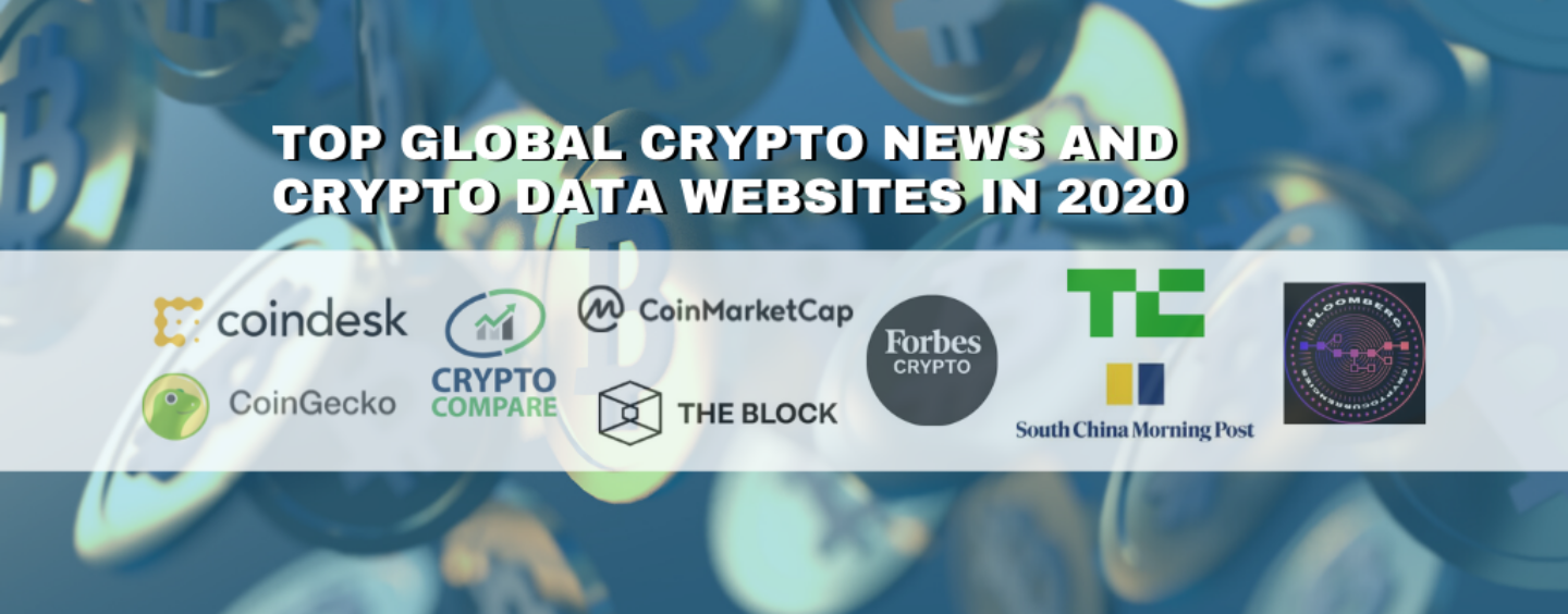 Top 9 Global Crypto News and Crypto Data Websites in 2020
