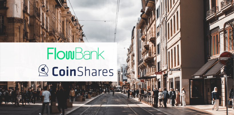 Digital Asset Manager CoinShares Increases Its Stake in FlowBank to 20.28%
