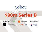 Spesen Fintech Startup Yokoy mit 80 Millionen USD Series B Finanzierungs-Runde