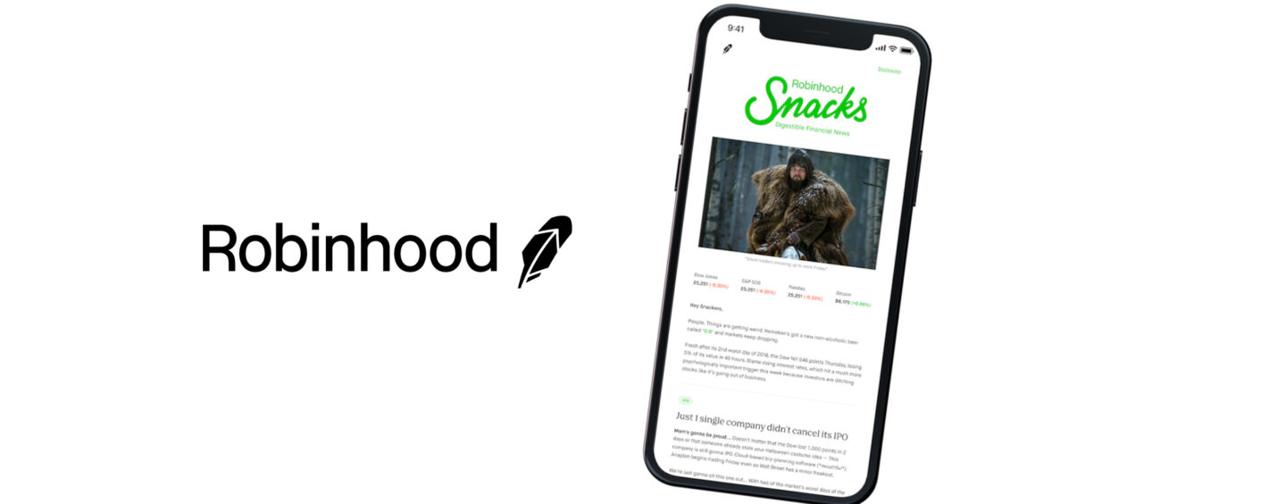 Robinhood Launches New Media Outlet Sherwood Media