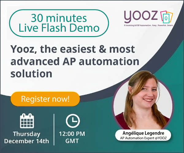 Yooz AP Automation Solution Live Flash Demo December 14th
